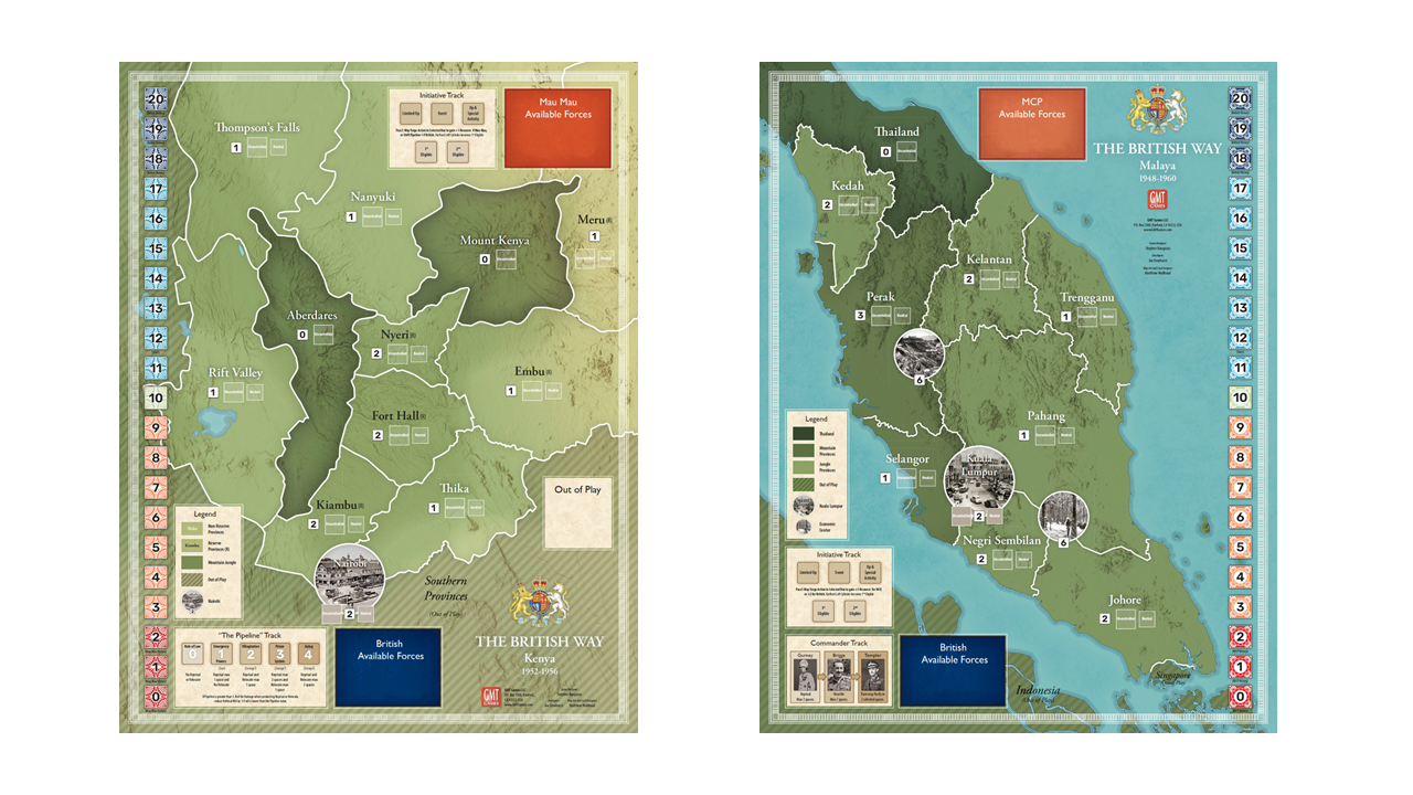 GMT Games - The British Way: Counterinsurgency at the End of